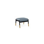 Welles Cushion Ottoman Polymer Tapered Legs