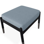 Welles Cushion Ottoman Polymer Tapered Legs