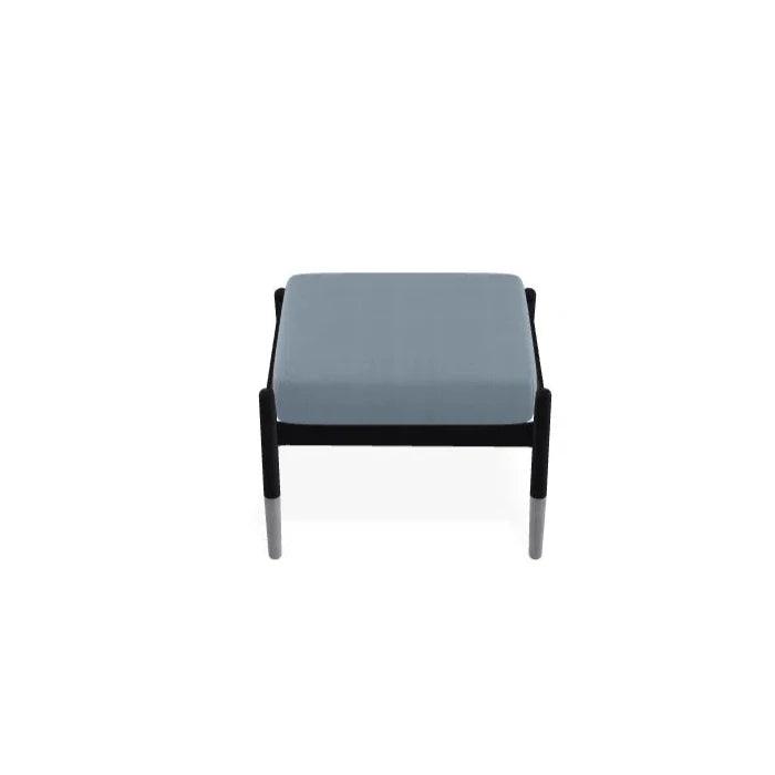 Welles Cushion Ottoman Polymer Tapered Legs