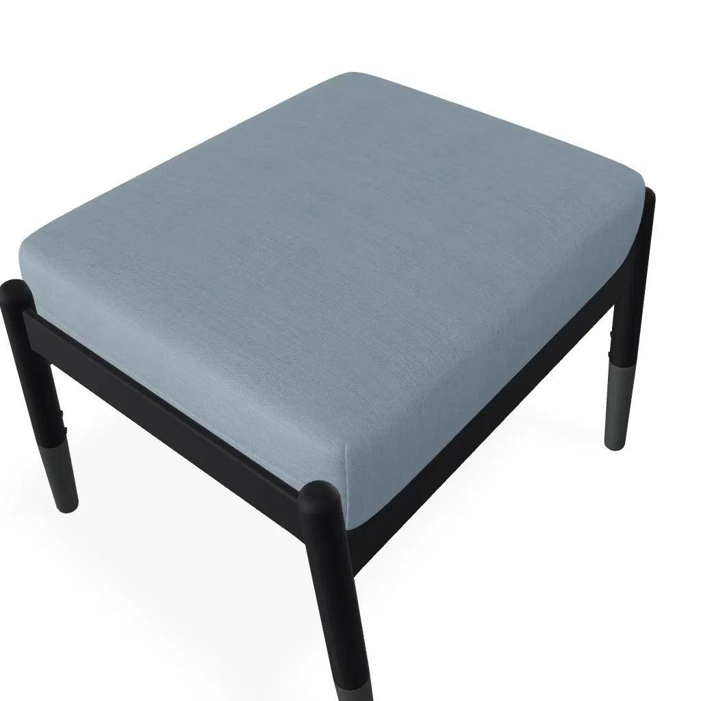 Welles Cushion Ottoman With MGP Tapered Legs