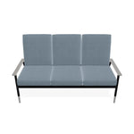 Welles Cushion Three-Seat Sofa With MGP Arm