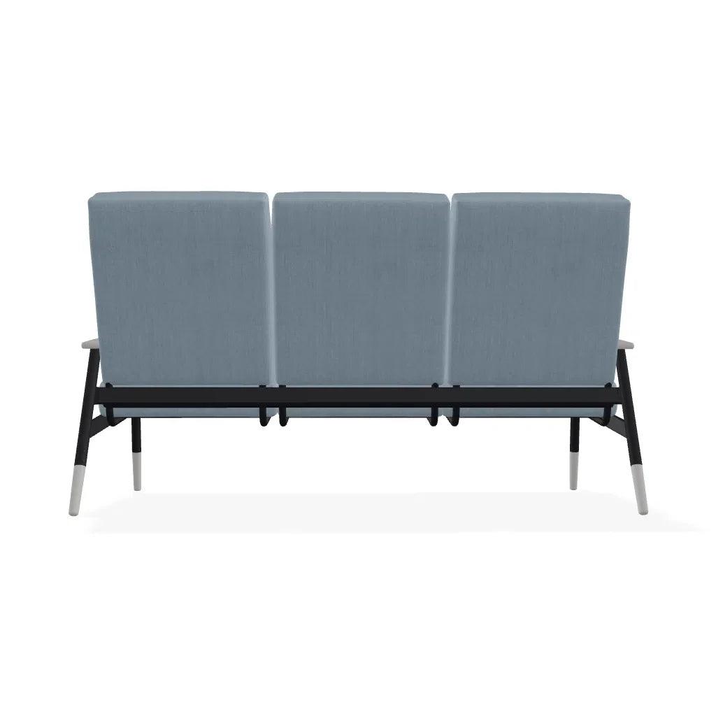 Welles Cushion Three-Seat Sofa With MGP Arm