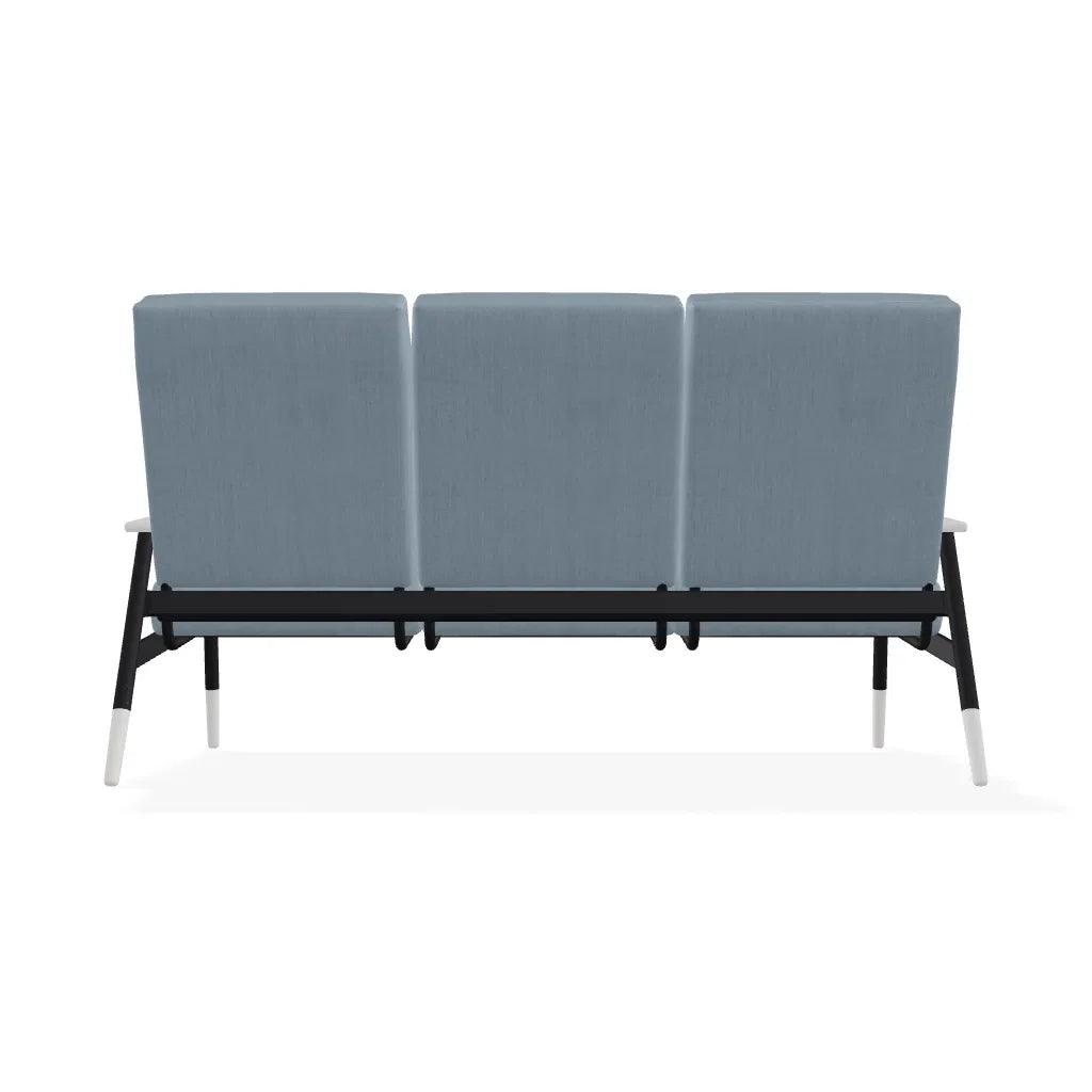 Welles Cushion Three-Seat Sofa With MGP Arm