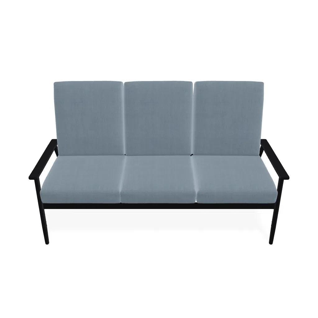 Welles Cushion Three-Seat Sofa With MGP Arm