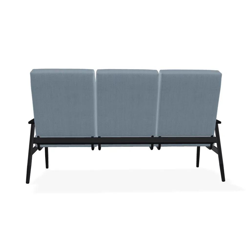 Welles Cushion Three-Seat Sofa With MGP Arm