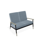 Welles Cushion Two-Seat Loveseat MGP Arm