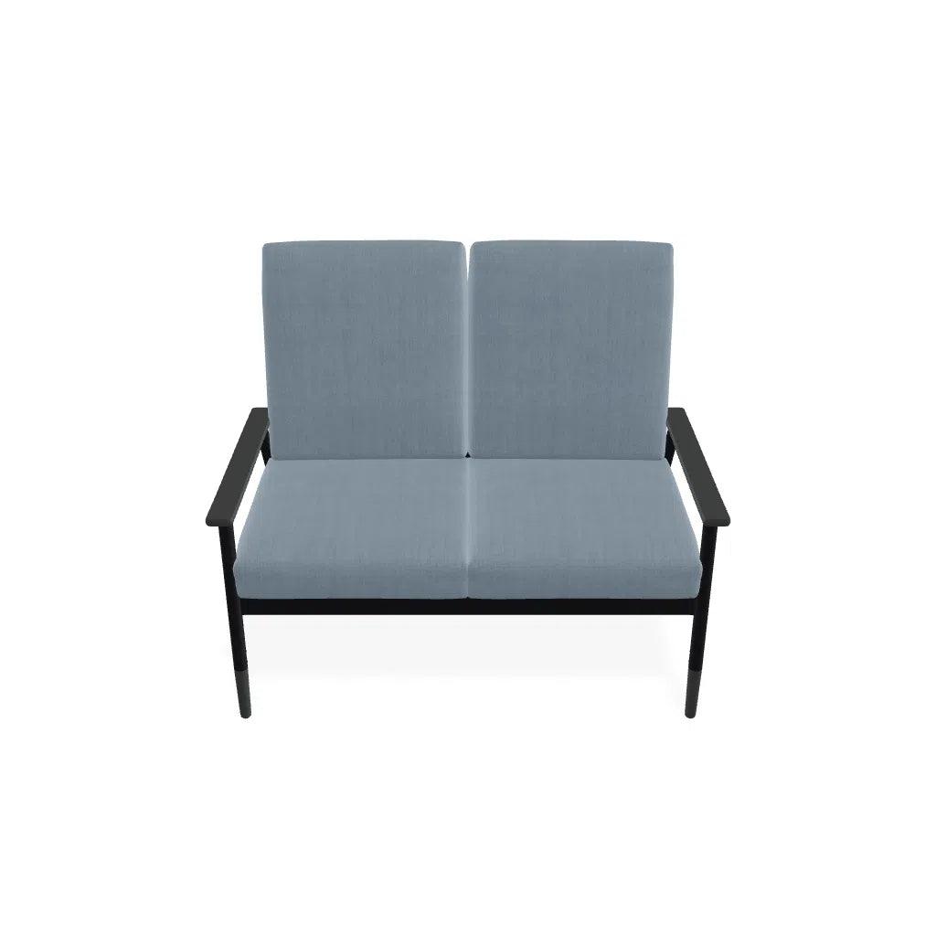 Welles Cushion Two-Seat Loveseat MGP Arm