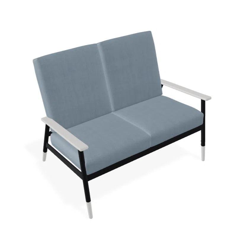 Welles Cushion Two-Seat Loveseat MGP Arm