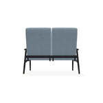 Welles Cushion Two-Seat Loveseat Polymer Arm