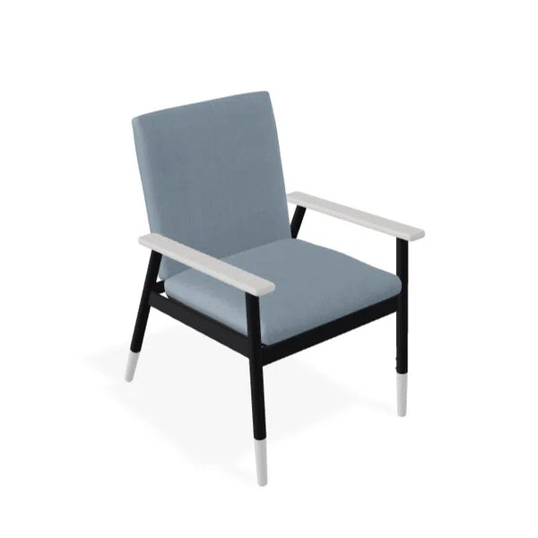 Welles Cushion Cafe Dining Chair With MGP Arm