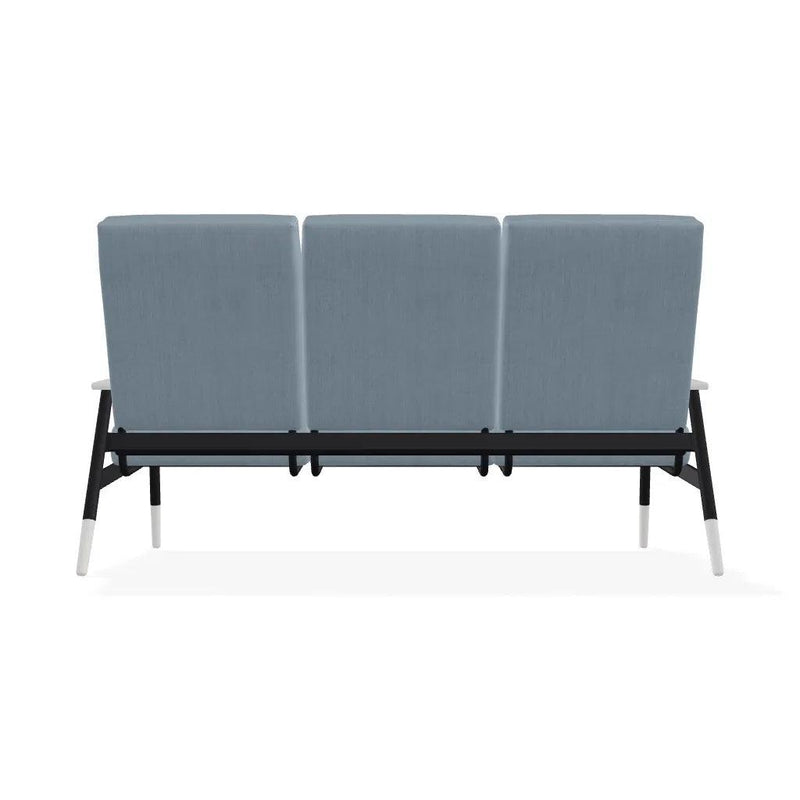 Welles Cushion Three-Seat Sofa With MGP Arm