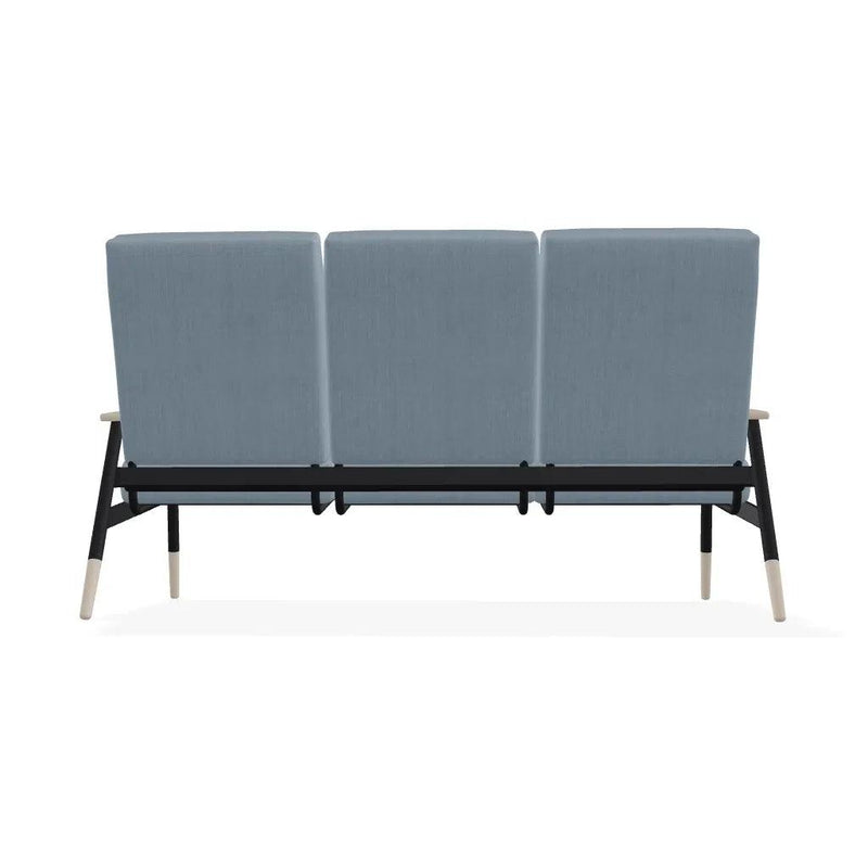 Welles Cushion Three-Seat Sofa With MGP Arm