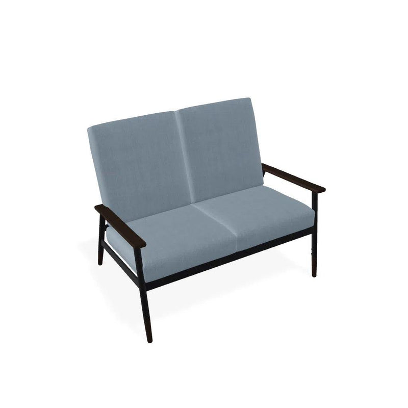 Welles Cushion Two-Seat Loveseat With MGP Arm