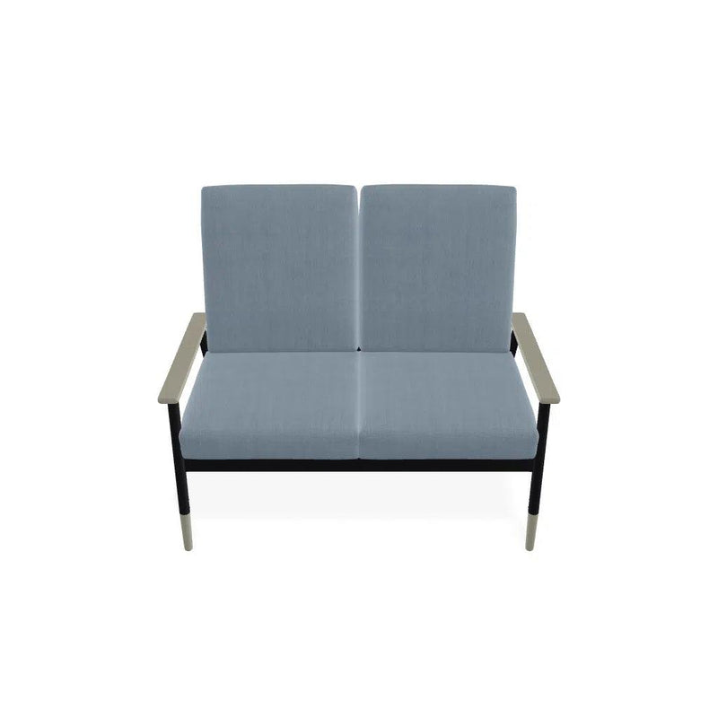 Welles Cushion Two-Seat Loveseat With MGP Arm