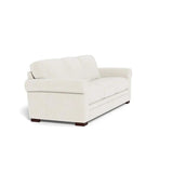 Wenton Mondern Leather Couch With Rolled Arms Sofas & Loveseats LOOMLAN By Uptown Sebastian