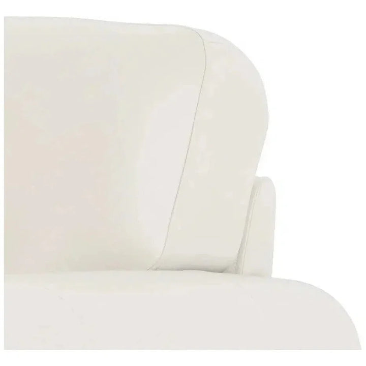 Wenton Mondern Leather Couch Rolled Arms - LOOMLAN - Uptown Sebastian - Sofas & Loveseats