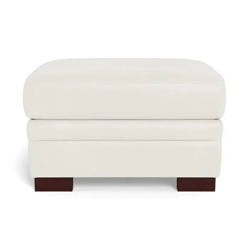 Wenton Mondern Leather Ottoman