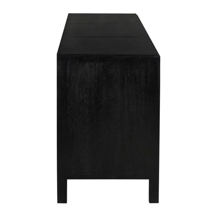 Weston Wooden Hand Rubbed Black Sideboard - LOOMLAN - Noir - Sideboards