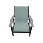 Wexler Sling Chat Height Polymer Arm Chair