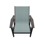 Wexler Sling Chat Height Polymer Arm Chair