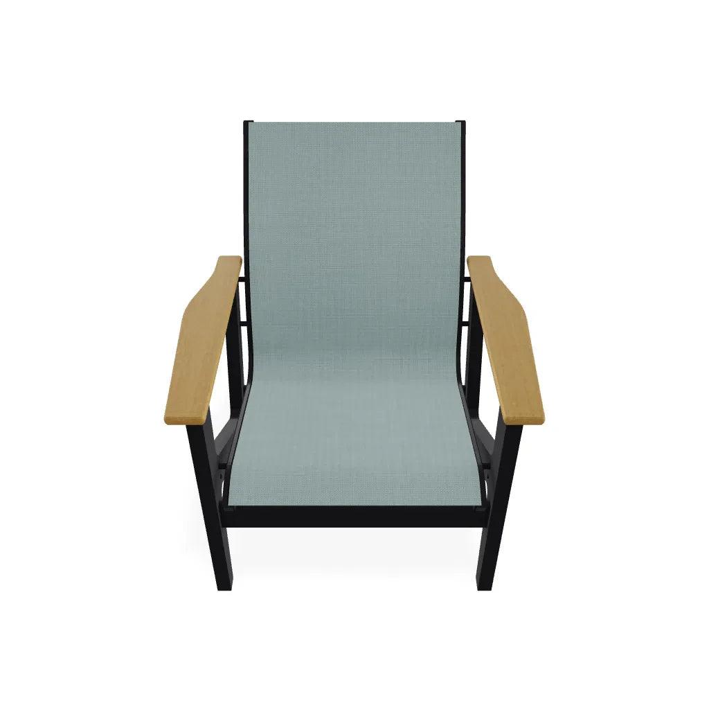 Wexler Sling Chat Height Polymer Arm Chair