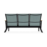 Wexler Sling Chat Three-Seat Sofa Polymer Arms