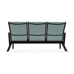 Wexler Sling Chat Three-Seat Sofa Polymer Arms