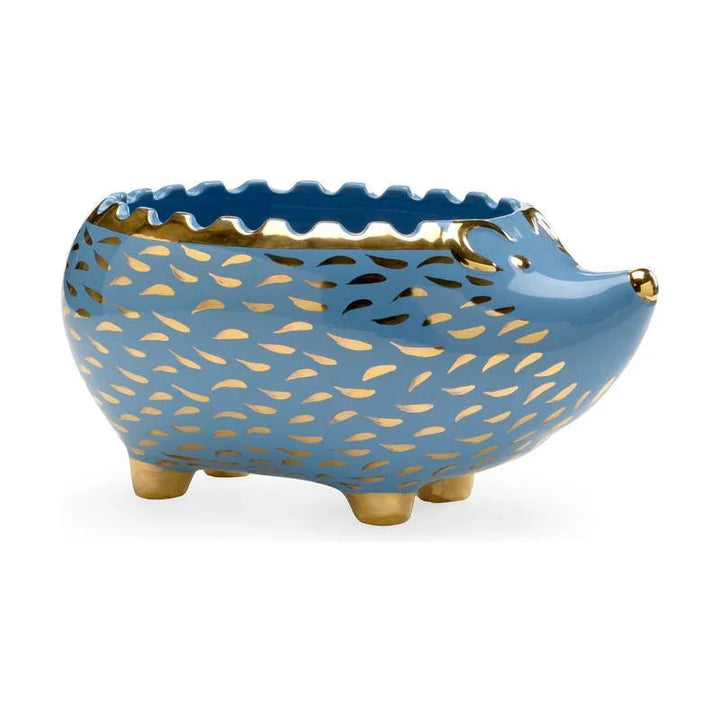 Whimsical Hedgehog Shaped Ceramic Bowl - LOOMLAN - Boxes & Bowls