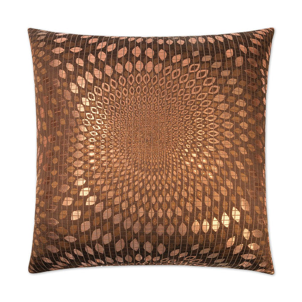 Whirl Pillow - Copper-Throw Pillows-D.V. KAP-LOOMLAN