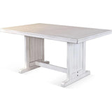 White Breakfast Nook Dining Set