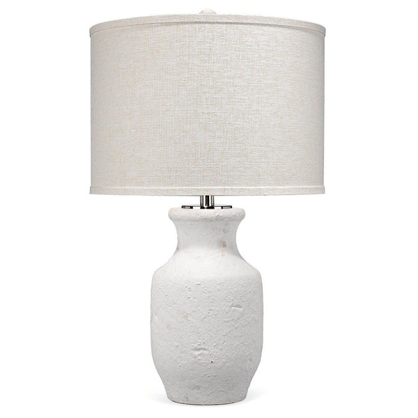 White Cement Gilbert Table Lamp Table Lamps LOOMLAN By Jamie Young