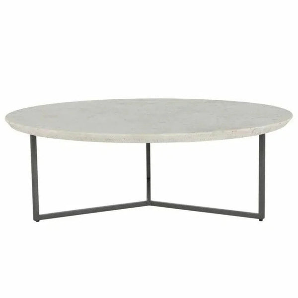 White Chloe Coffee Table for Living Room - LOOMLAN - Moe's Home - Coffee Tables