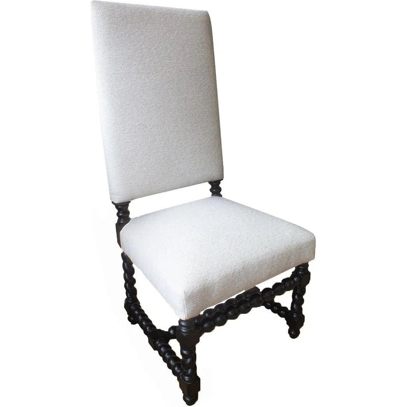 White Dining Chair Cordoba, Woolan Bleach