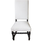 White Dining Chair Cordoba, Woolan Bleach