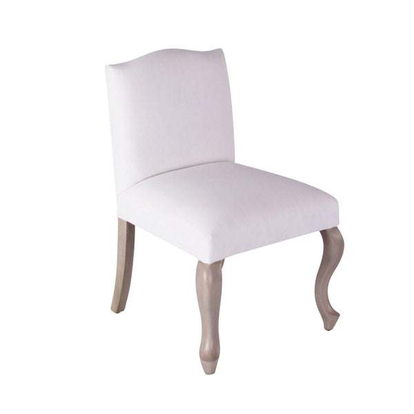White Dining Chair Pallais-Dining Chairs-Peninsula Home-LOOMLAN