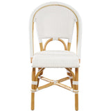 White Leroy Side Chair Set of 2-Dining Chairs-Furniture Classics-LOOMLAN