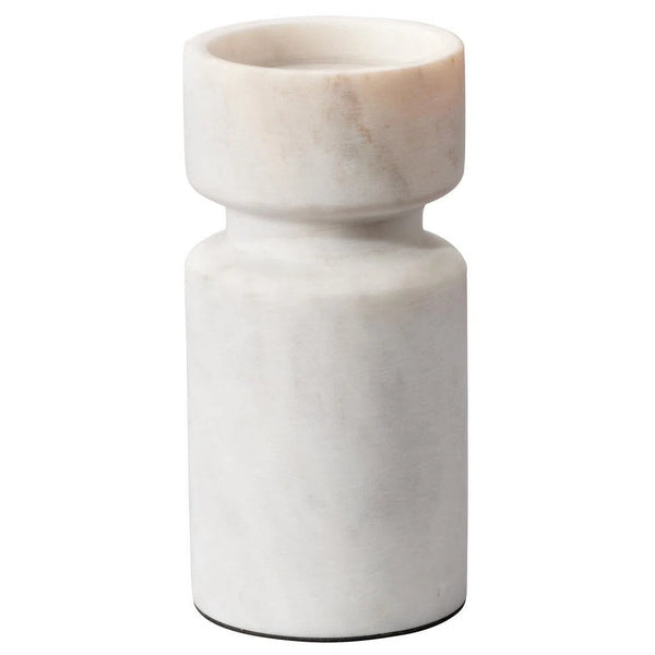 White Marble Daphne Candleholder Statues & Sculptures LOOMLAN By Jamie Young