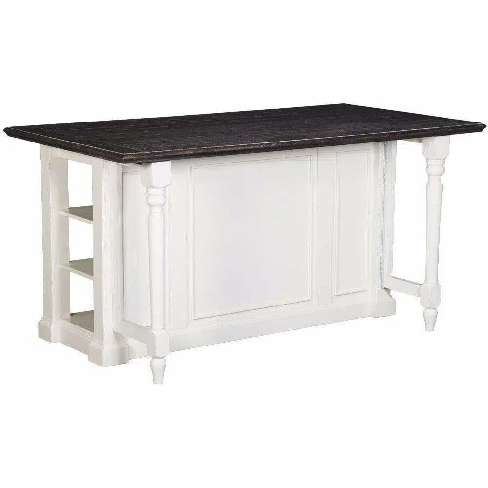 White Modern Kitchen Island Bar Table