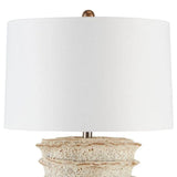 White Moss Salima Table Lamp Table Lamps LOOMLAN By Currey & Co