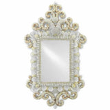 White Natural Cecilia Mirror