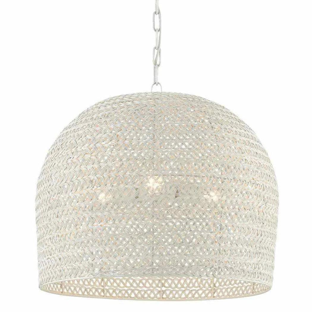 White Piero Medium Chandelier