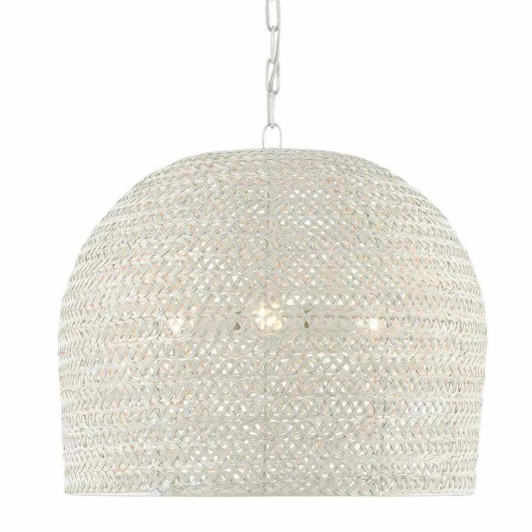 White Piero Medium Chandelier