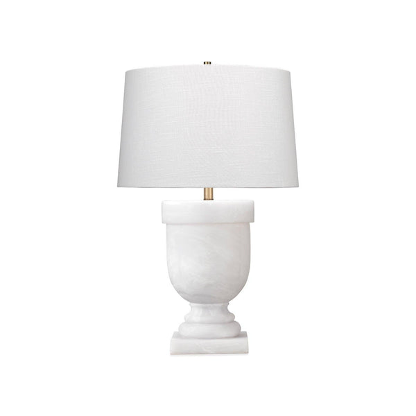 White Resin Carnegie Table Lamp Table Lamps LOOMLAN By Jamie Young