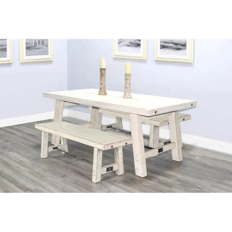 White Sand Dining Table Off White