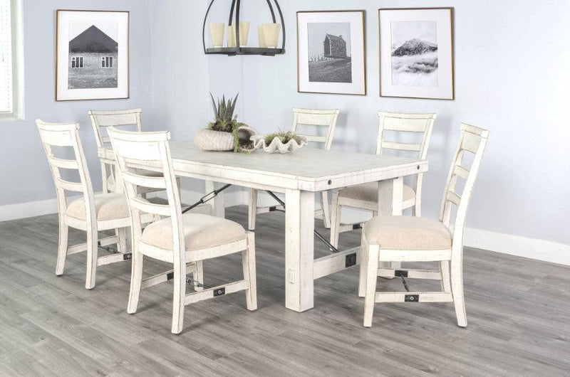 White Sand Extension Table White Dining Tables LOOMLAN By Sunny D