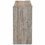 Whitewash Kanor Console Table Reclaimed Wood