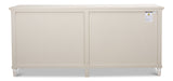 Whitewash Ribbon Sideboard For Living Room-Sideboards-Sarreid-LOOMLAN