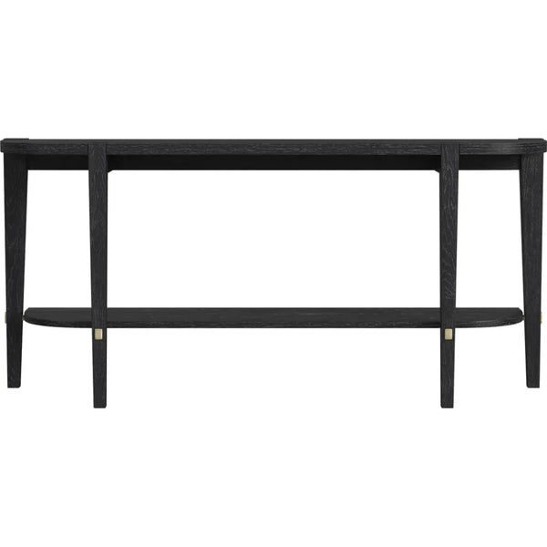 Whitfield Wood Black Sofa Table - LOOMLAN - Bassett Mirror - Console Tables