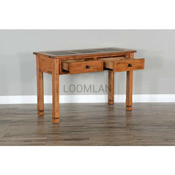 Wide Sofa Table 2 Large Drawers - LOOMLAN - Sunny D - Console Tables