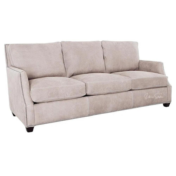 Wild Life Leather Sofa, Wrangled in the USA - LOOMLAN - Uptown Sebastian - Sofas & Loveseats